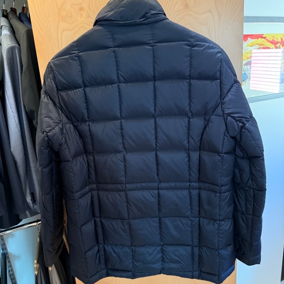 Navy Michael Kors Parka (size medium) - Picture 3 of 8